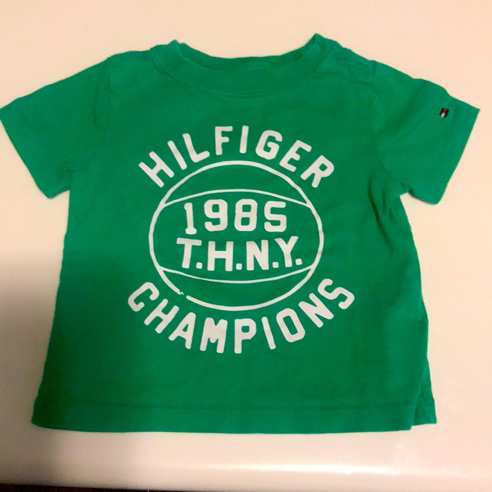 Tommy Hilfiger Green NWOT 12 Month t-shirt